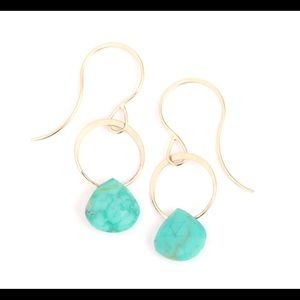 melissa joy manning Turquoise Drop Earrings